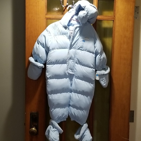 childrens place snow suit, baby blue - Picture 2 of 7